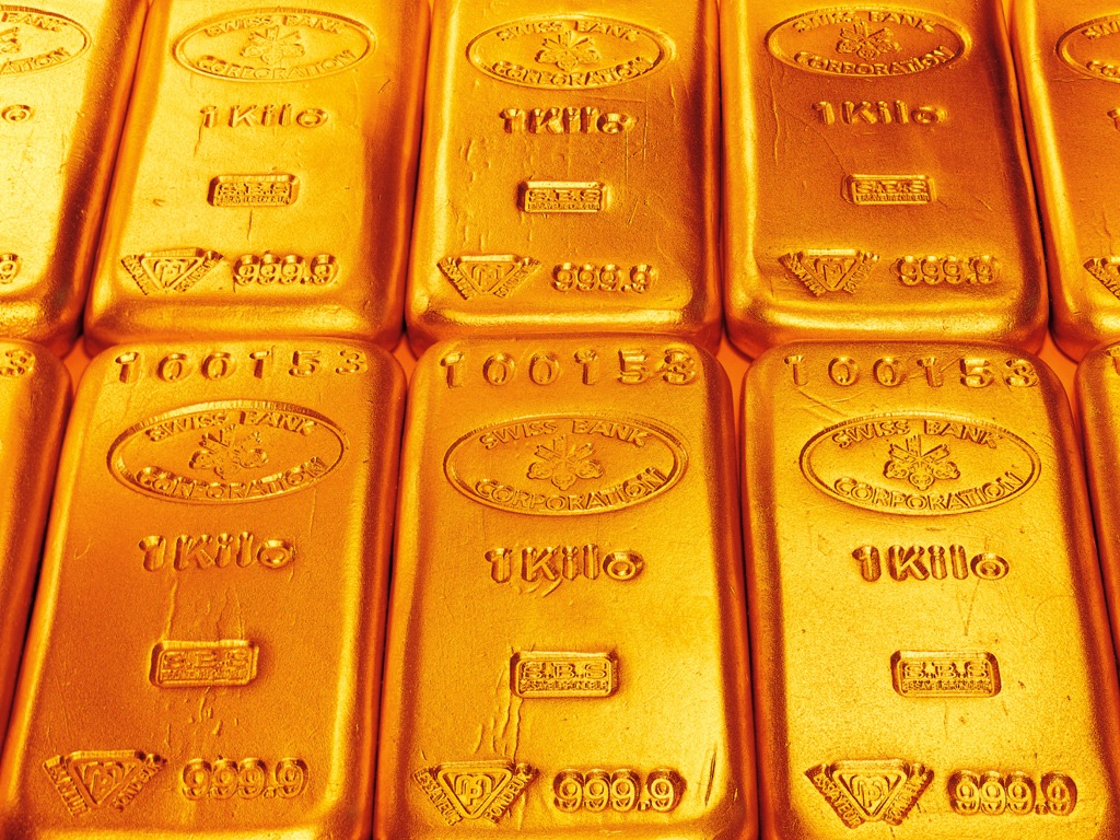 壁紙link スイス銀行ゴールド Swiss Bank Gold