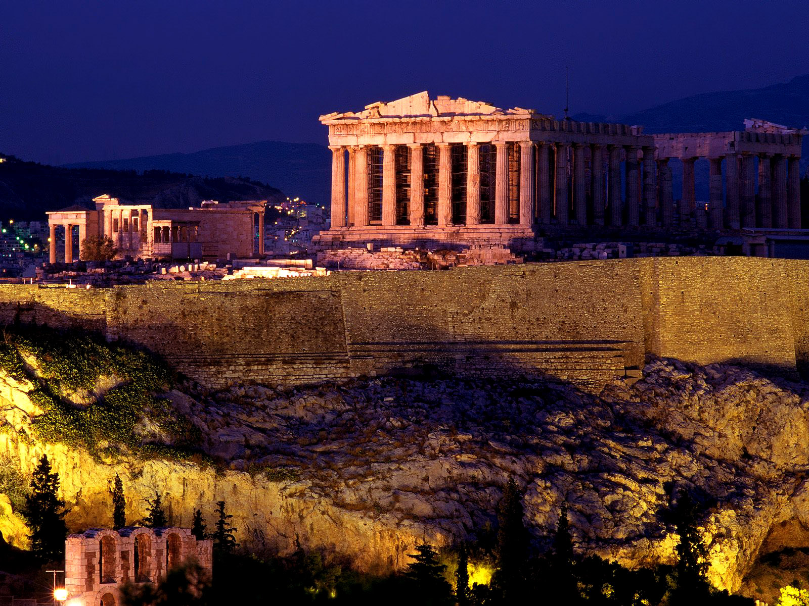 壁紙link アクロポリス ギリシャ アテネ The Acropolis Athene Greece